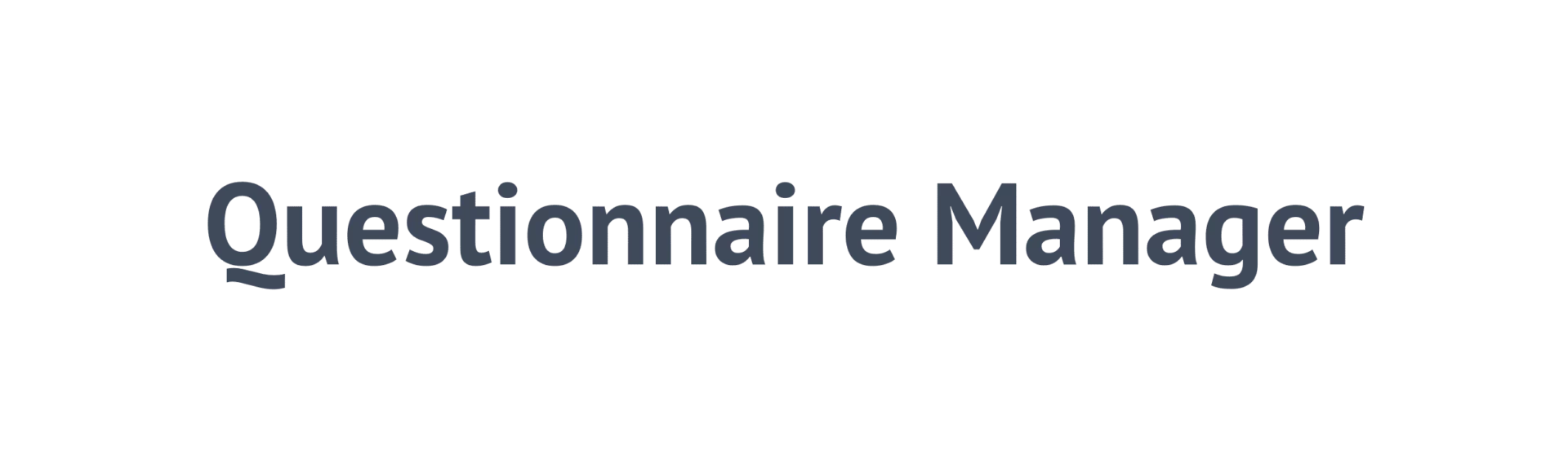 questionnaire manager